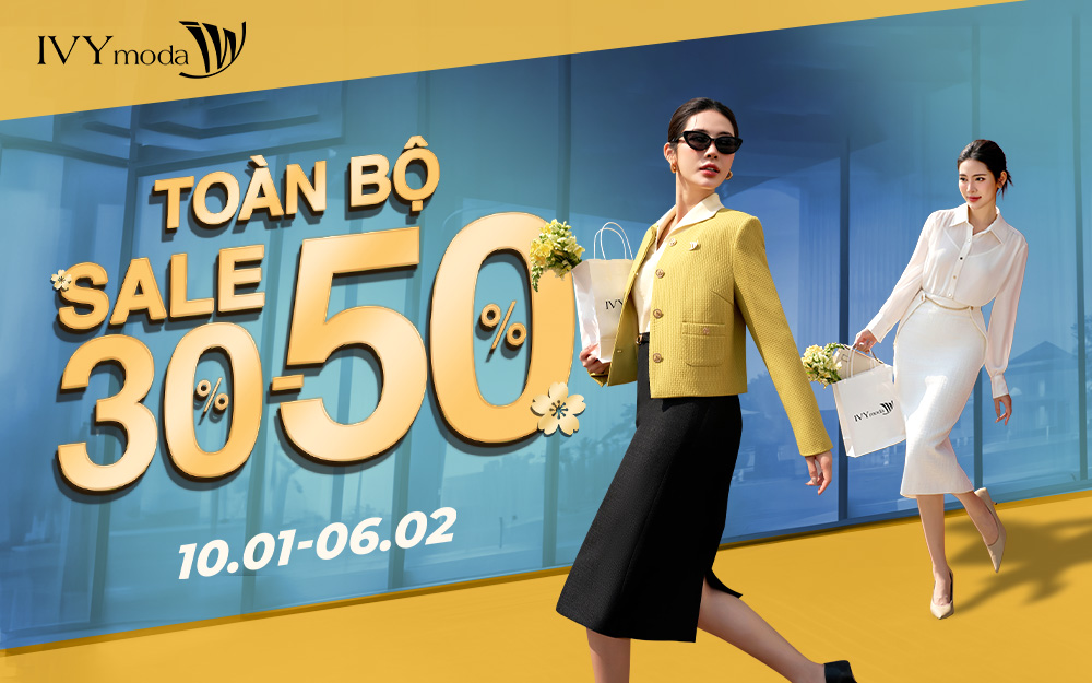 ✨ ƯU ĐÃI ĐẾN 50% ✨ Áp dụng từ 10/1 – 06/02/2025