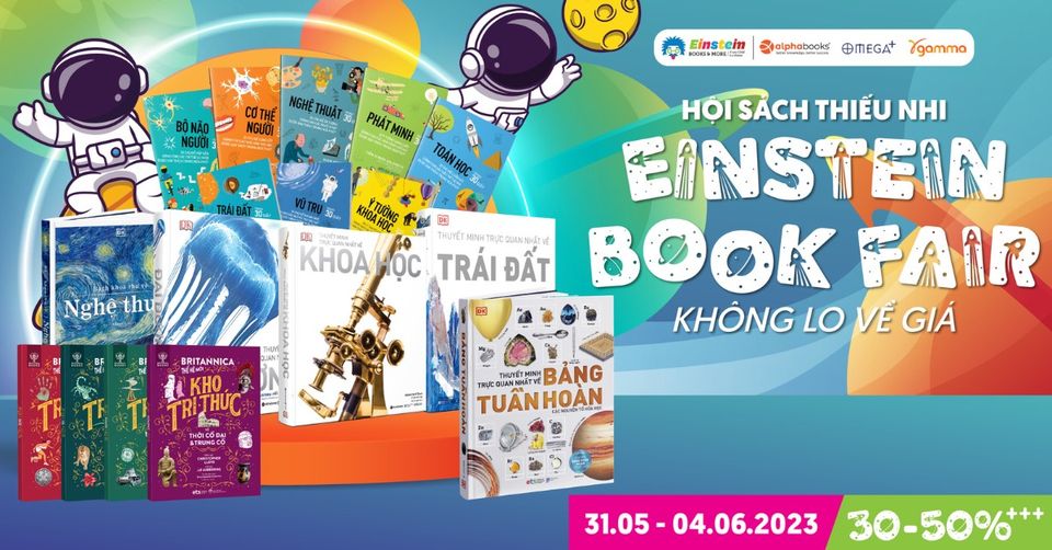 Hội sách thiếu nhi EINSTEIN BOOK FAIR