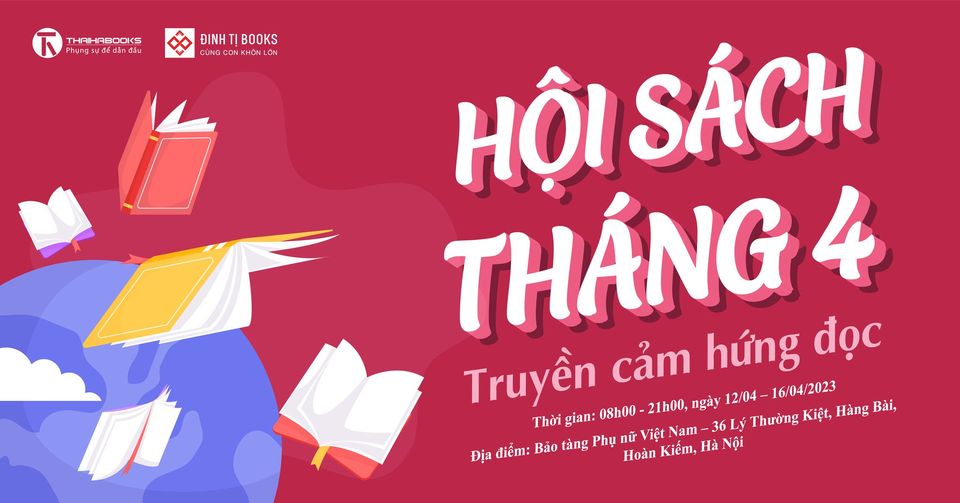 HỘI SÁCH THÁNG 4 | SALE UPTO 40% TOÀN BỘ SÁCH