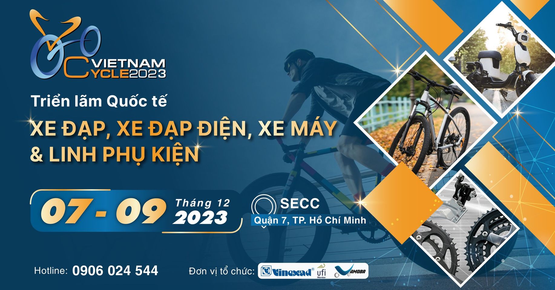 VIETNAM CYCLE EXPO - Triển lãm Quốc tế Xe đạp, Xe đạp điện, Xe máy & Linh phụ kiện