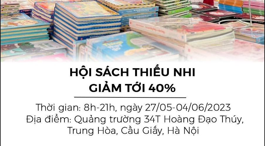 HỘI SÁCH THIẾU NHI 2023