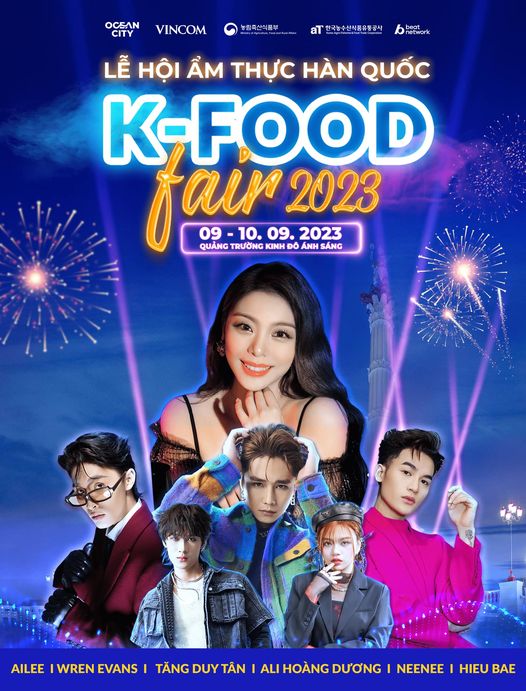 K FOOD FAIR 2023 - LỄ HỘI VĂN HOÁ ẨM THỰC HÀN QUỐC